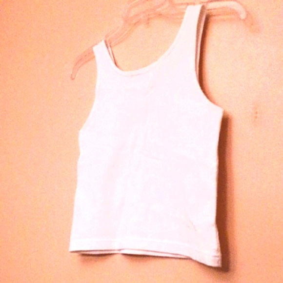 EUC 80s stretch top -- cropped tank - Picture 2 of 4